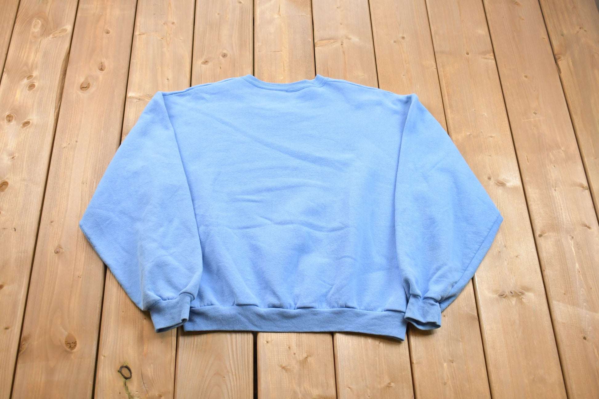 Vintage 1990s Blank Essential Crewneck Sweatshirt