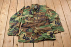 Vintage Military Button Up Shirt