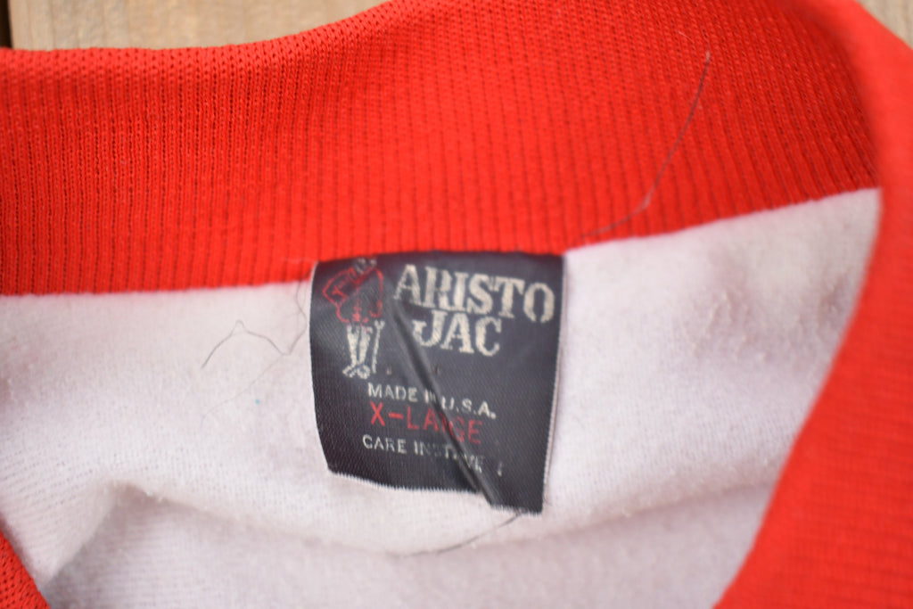 Vintage 1990s Sailing Centre Satin Bomber Jacket