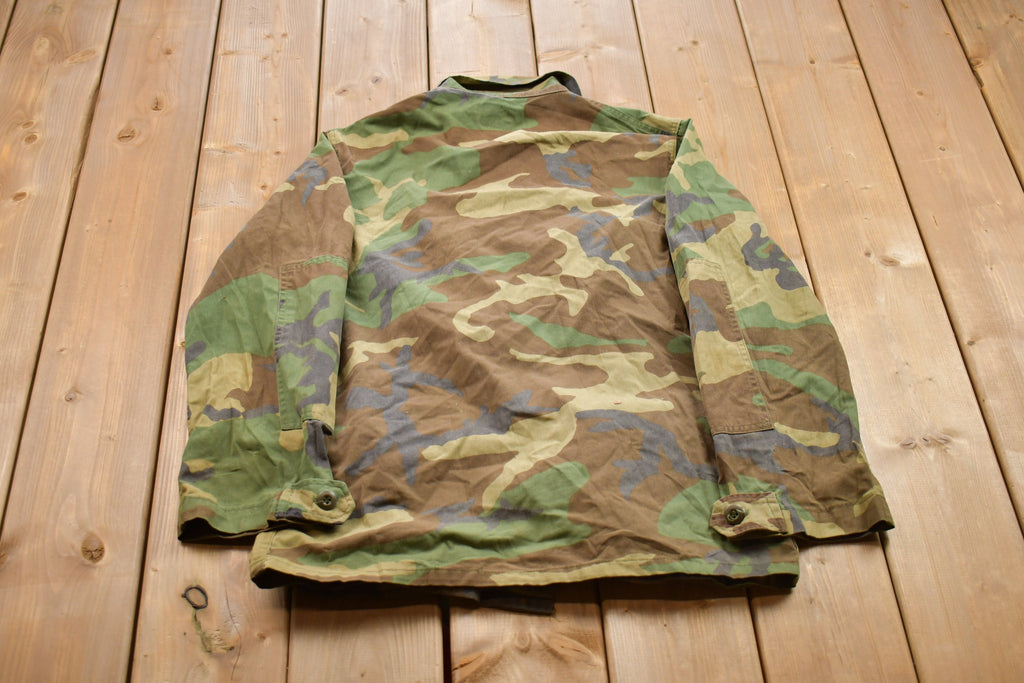 Vintage Military Button Up Shirt