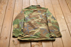Vintage Military Button Up Shirt