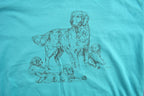 Vintage 90's Dog and Puppies Cute Animal T-Shirt