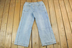 Vintage 1990s Jeanology Baggy Denim Jeans Size 34 x 31 Made In USA