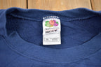 Vintage 1990s Laura Trayser Peace Theme Crewneck Sweater