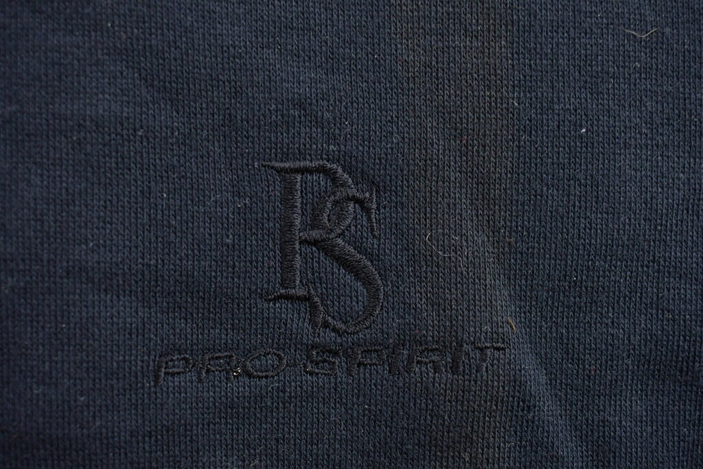 Vintage 1990s Pro Spirit Blank Black Crewneck Sweatshirt