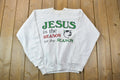 Vintage 1990s Jesus Is The Reason Christmas Crewneck Sweatshirt