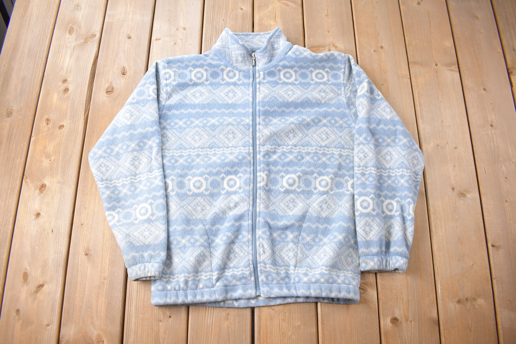 Vintage 1990s Cricket Lane Fleece Sweater