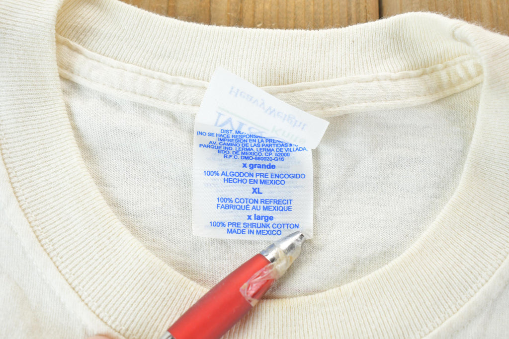 Vintage Funny 1990s Single Stitch Graphic T-Shirt