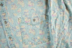 Vintage 1990s Eddie Bauer Floral Button Up Shirt Men's XL