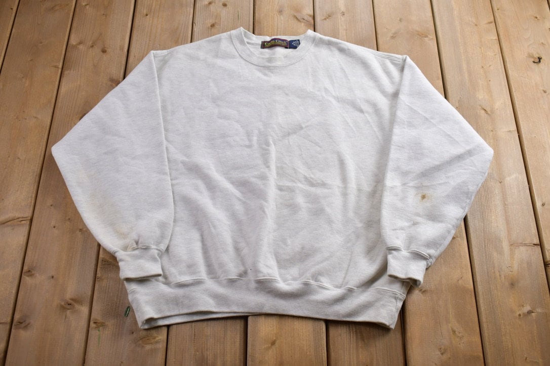 Vintage 1990s Blank Crewneck Sweatshirt