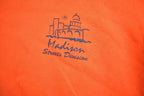 Vintage 1990s Madison Wisconsin Streets Division Souvenir Crewneck Sweatshirt Made In USA
