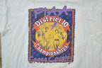 Vintage 1990s District 10 Championships Souvenir T-Shirt  Streetwear  Made In USA  Vacation Tee  Travel T Shirt