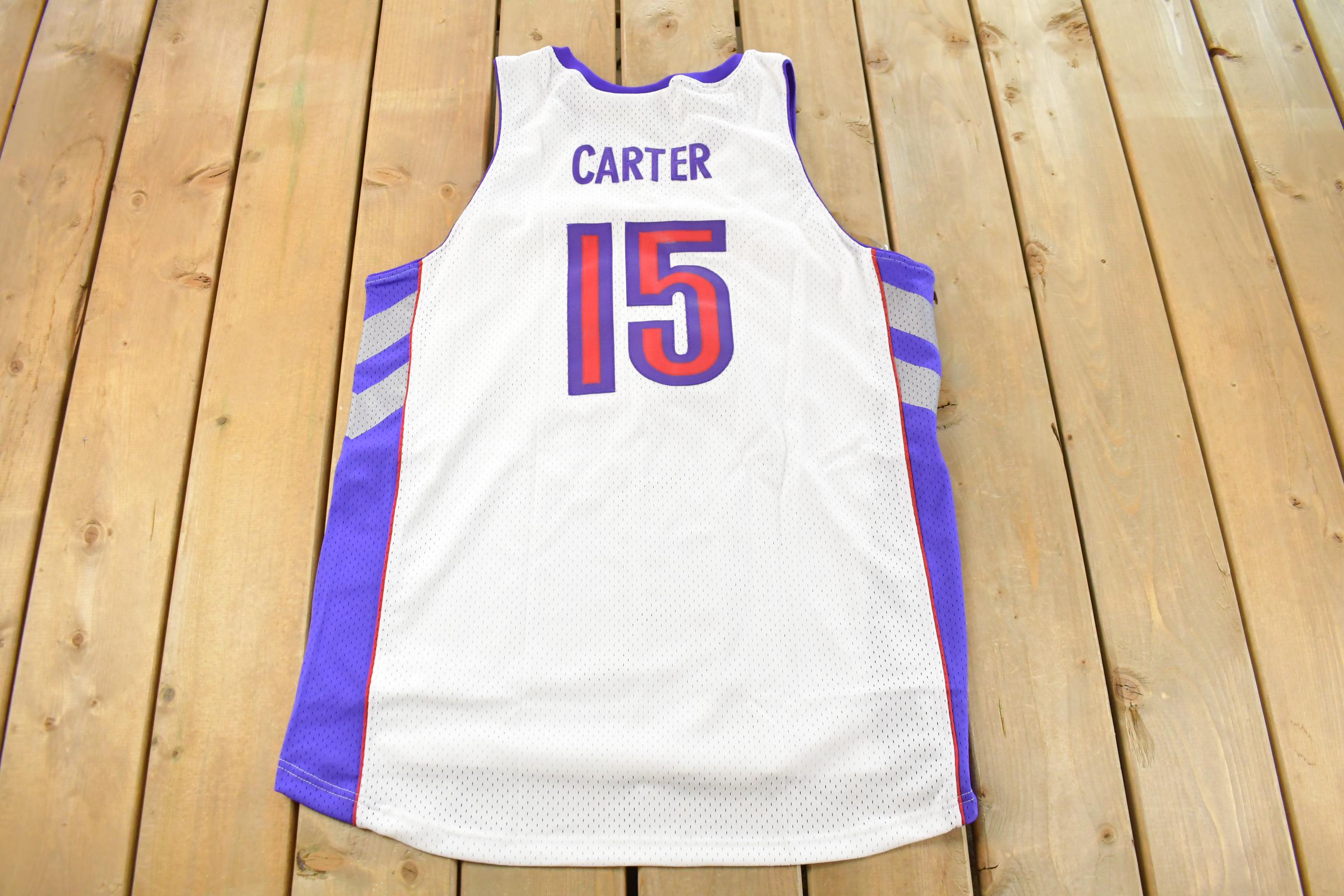Vintage 2000s Deadstock Vince Carter Toronto Raptors #15 Nike Team Jersey Men's XL