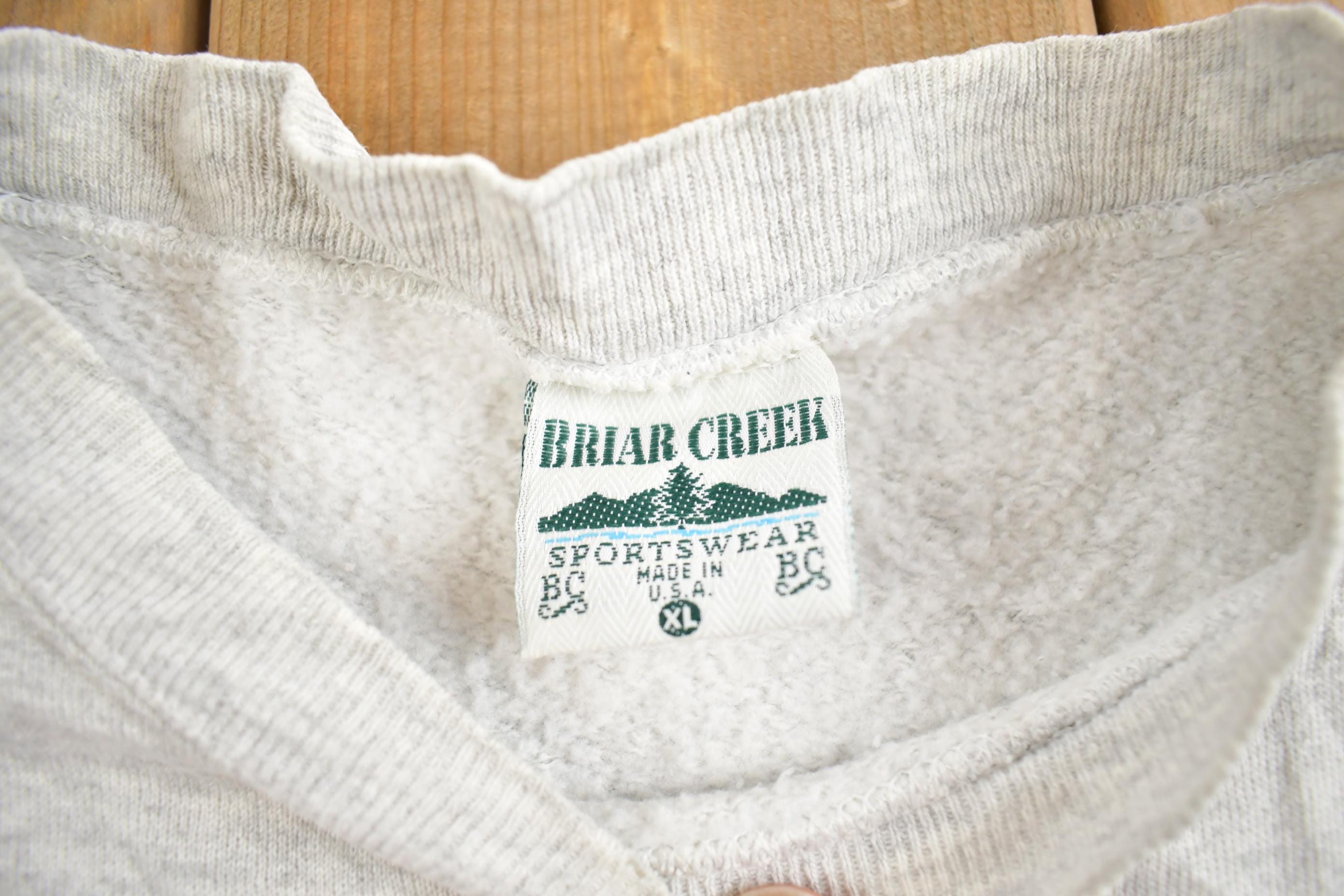Vintage 1980s Penn State University Briar Creek Crewneck Made In USA