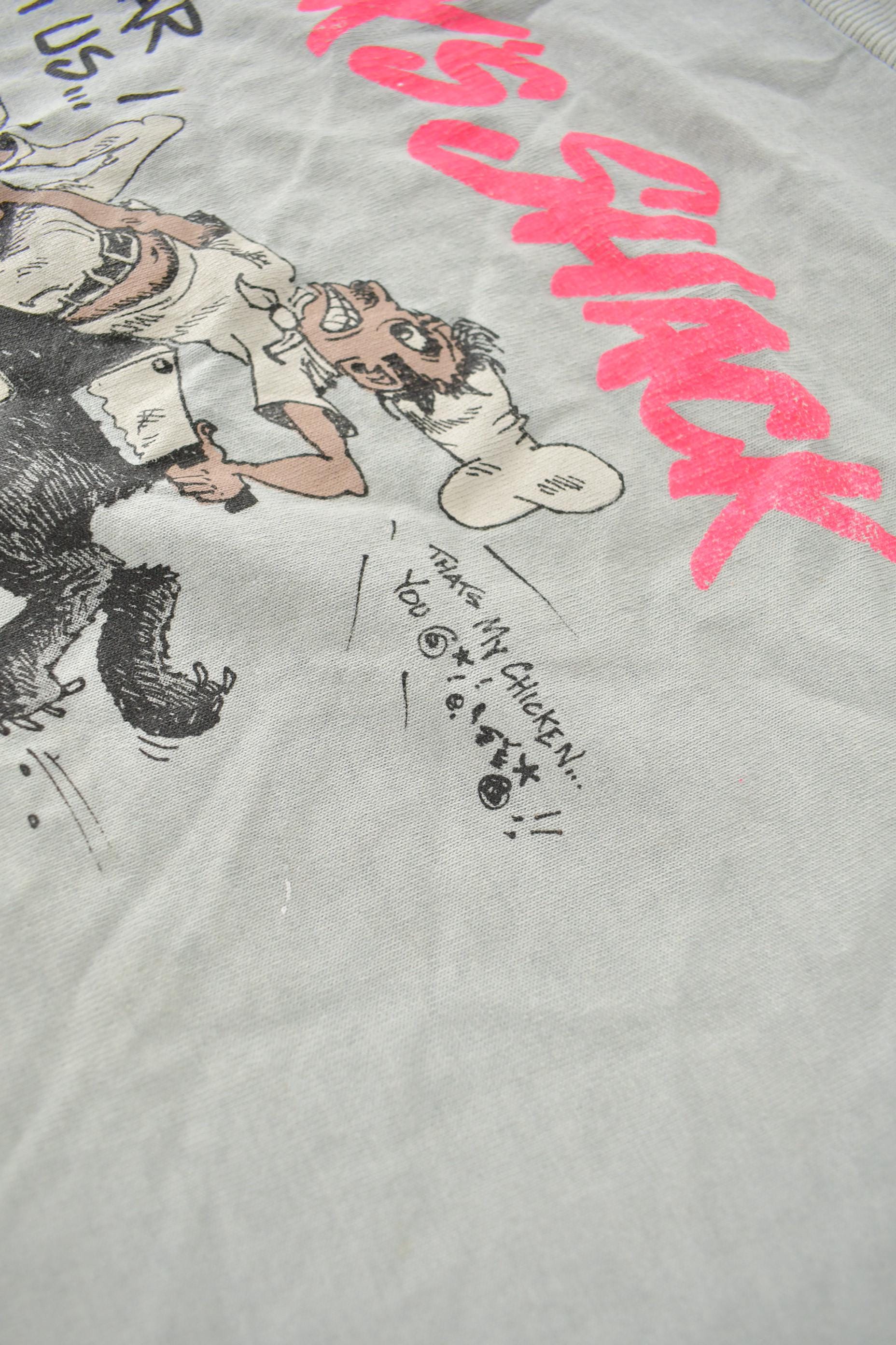 Vintage 1990s Jack's Shack Rice River Souvenir Travel T Shirt Made In USA
