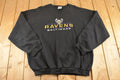 Vintage 1990s Logo 7 Baltimore Ravens Crewneck Sweatshirt Men's L XL / 90s NFL Football / Sportswear / Gridiron / Super Bowl