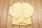 Vintage 1970s 100% Shetland Wool lady Barbara Cardigan Sweater