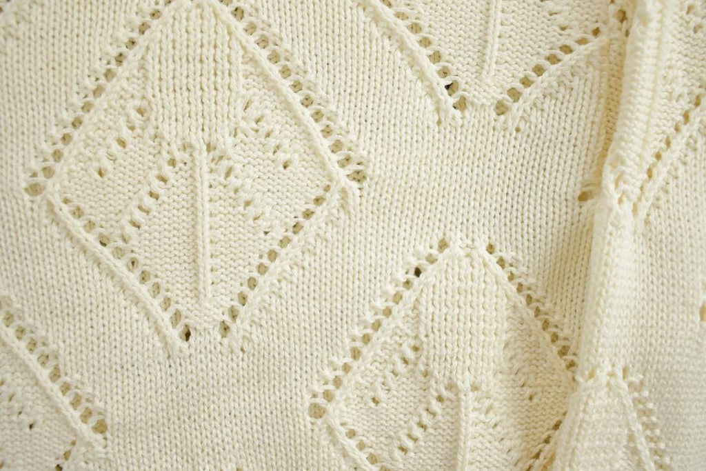 Vintage 1990s Via Moda Cable Knit Crewneck Sweater