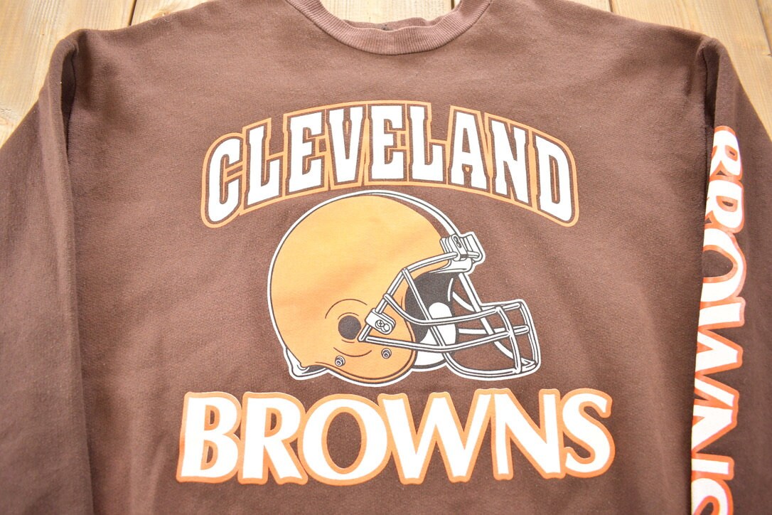 Vintage 1980s NFL Cleveland Browns Crewneck Sweatshirt