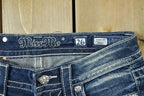 Vintage Y2K Miss Me Bedazzled Low Rise Jeans Size 26x31