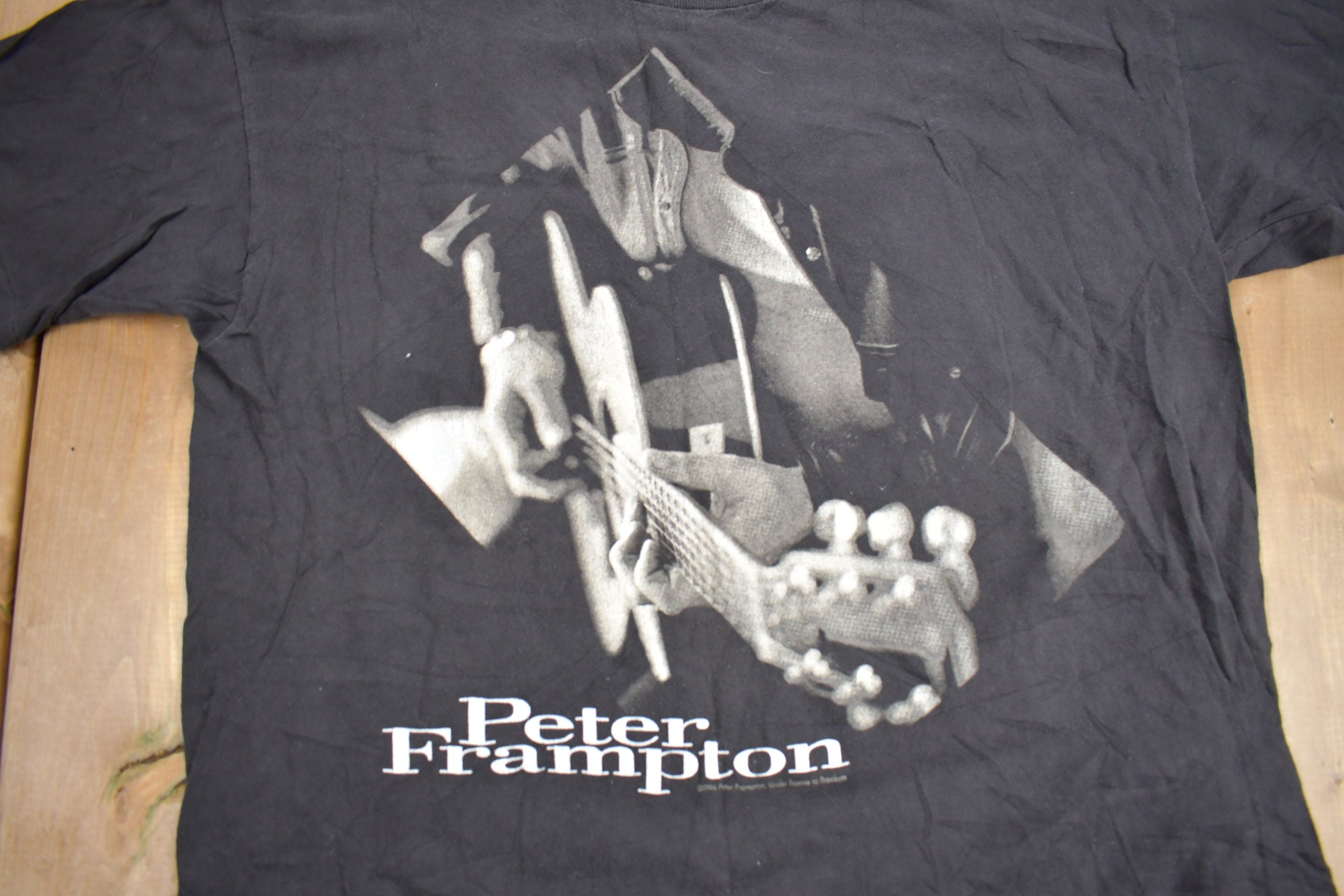 Vintage 1994 Peter Frampton World Tour T-Shirt