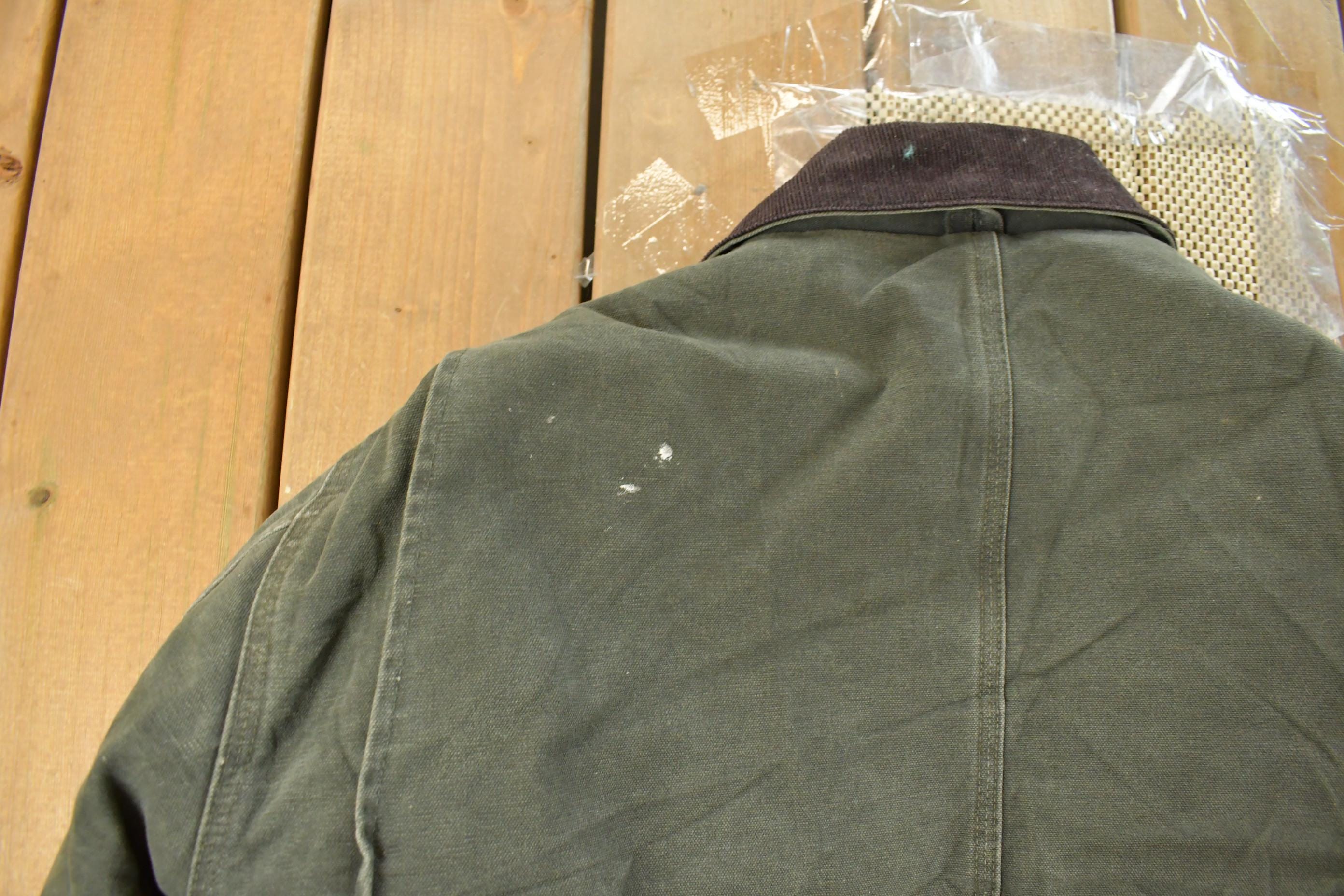 Vintage 1990s Carhartt Traditional Work Jacket Men's XL Tall