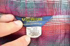 Vintage 1990s Osh Kosh Plaid Button Up Shirt Mens XL