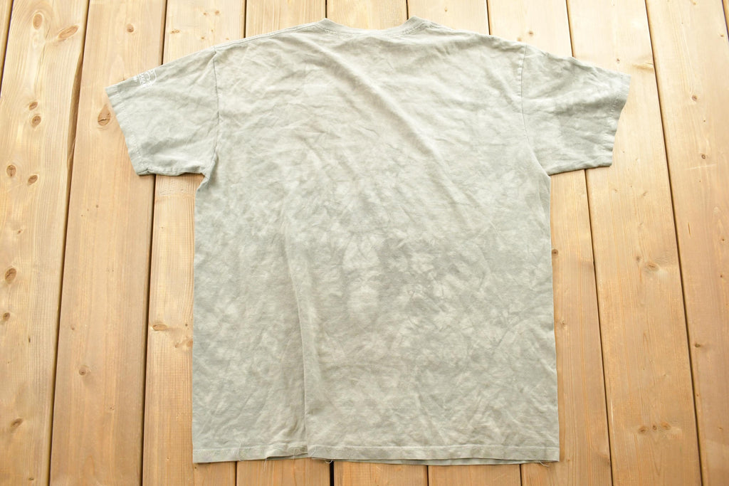 Vintage 1990s African Lion Safari Elephant Theme Graphic T-Shirt