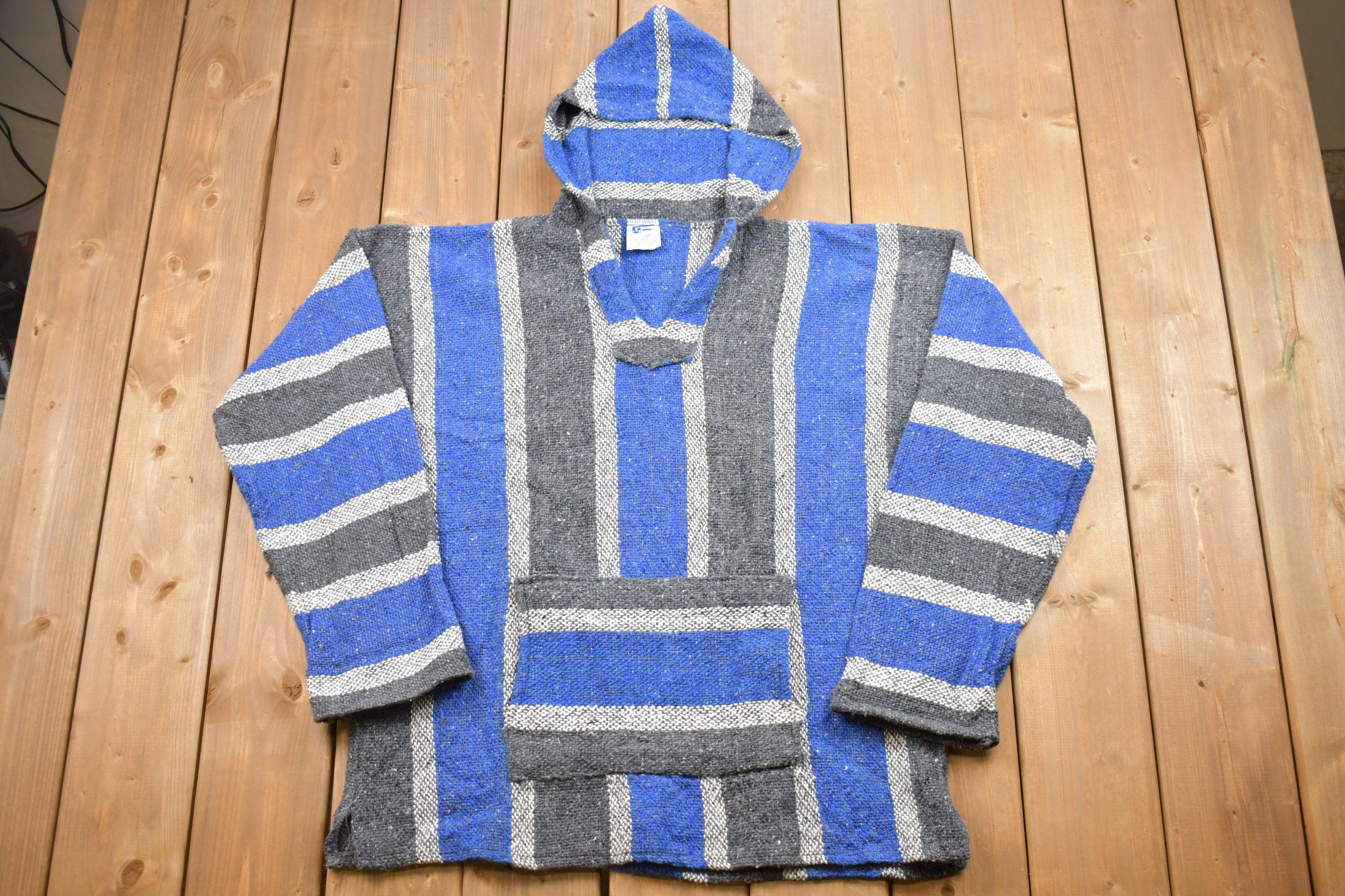 Vintage 1990s Blanket Hoodie