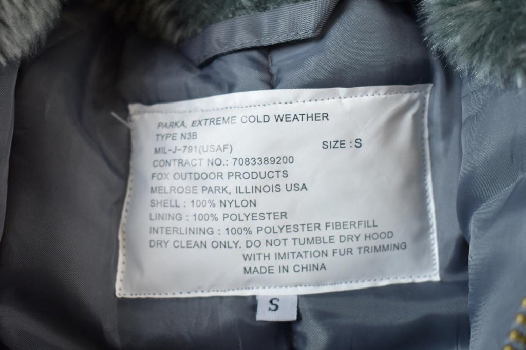 Vintage Y2K N3B Snorkel Cold Weather Parka Military Army Jacket - Medium