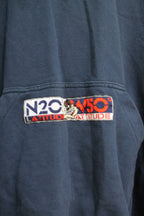 Vintage 1990s Looney Tunes Tzmanian Devil Quarter Zip Hoodie