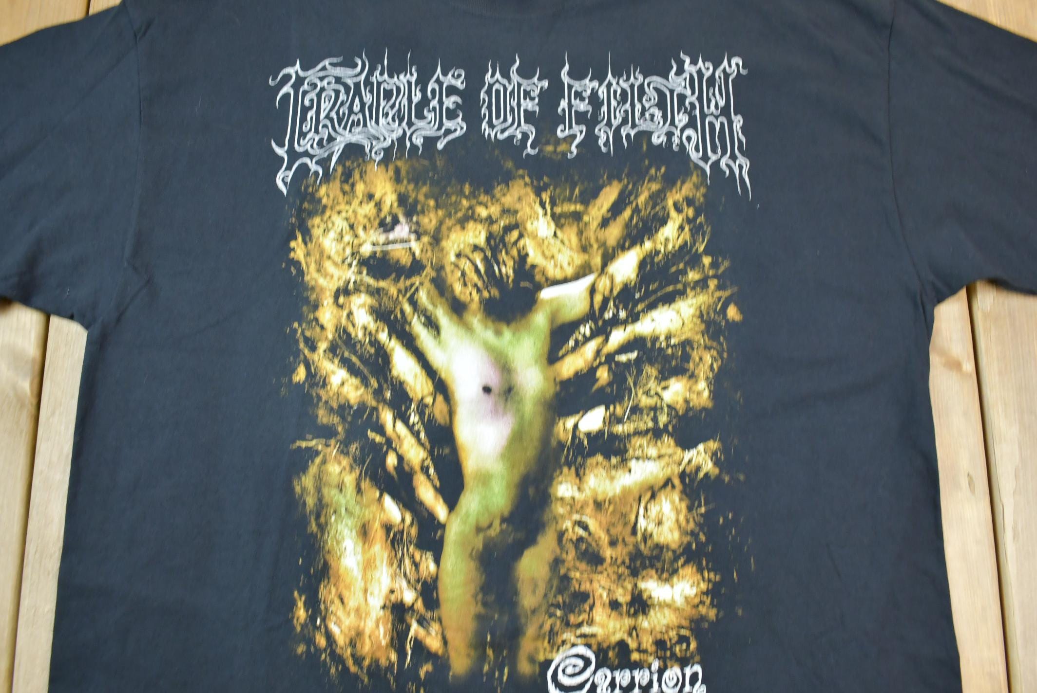 Vintage 2003 Cradle Of Filth Rock Band Tee