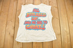 Vintage 1990s "All Stressed Up And No One To Choke" Graphic T Shirt