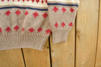 Vintage 1990s St. John's Bay Deer Knit Crewneck Sweater Men's Large