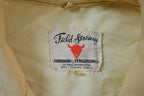 Vintage 1990s Field Stream Tan Windbreaker Button Up Jacket
