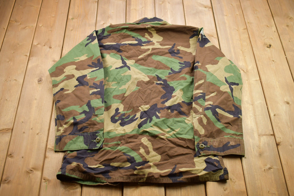Vintage Military Button Up Shirt