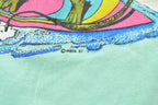 Vintage 1987 Tropical Surfing Monster Souvenir T-Shirt Men's XS