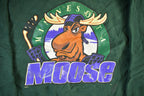 Vintage 1990s Minnesota Moose IHL Hockey Crewneck Sweatshirt Mens XL