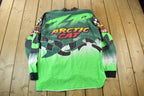 Vintage 1995 Arctic Cat Snowmobile All Over Print Graphic Racing T-Shirt