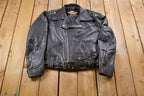 Vintage 1990s Harley Davidson Leather Biker Jacket
