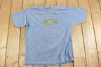 Vintage 1990s White River Ontario Souvenir Moose T-Shirt