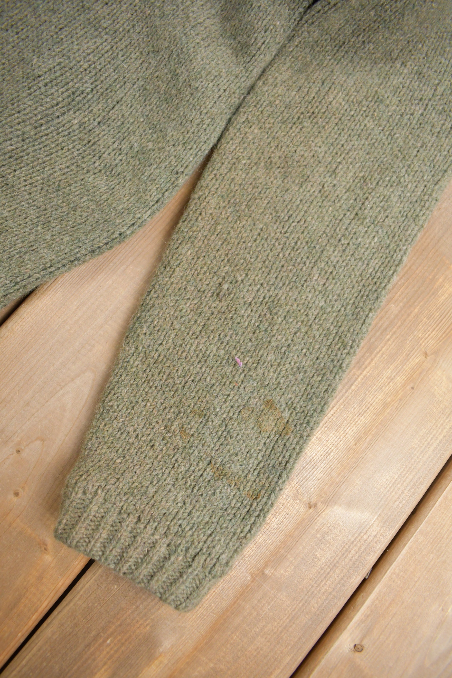 Vintage 1950s Jersild Knit V Neck Sweater