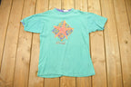 Vintage 1990s Florida Star Fish Graphic Souvenir T Shirt