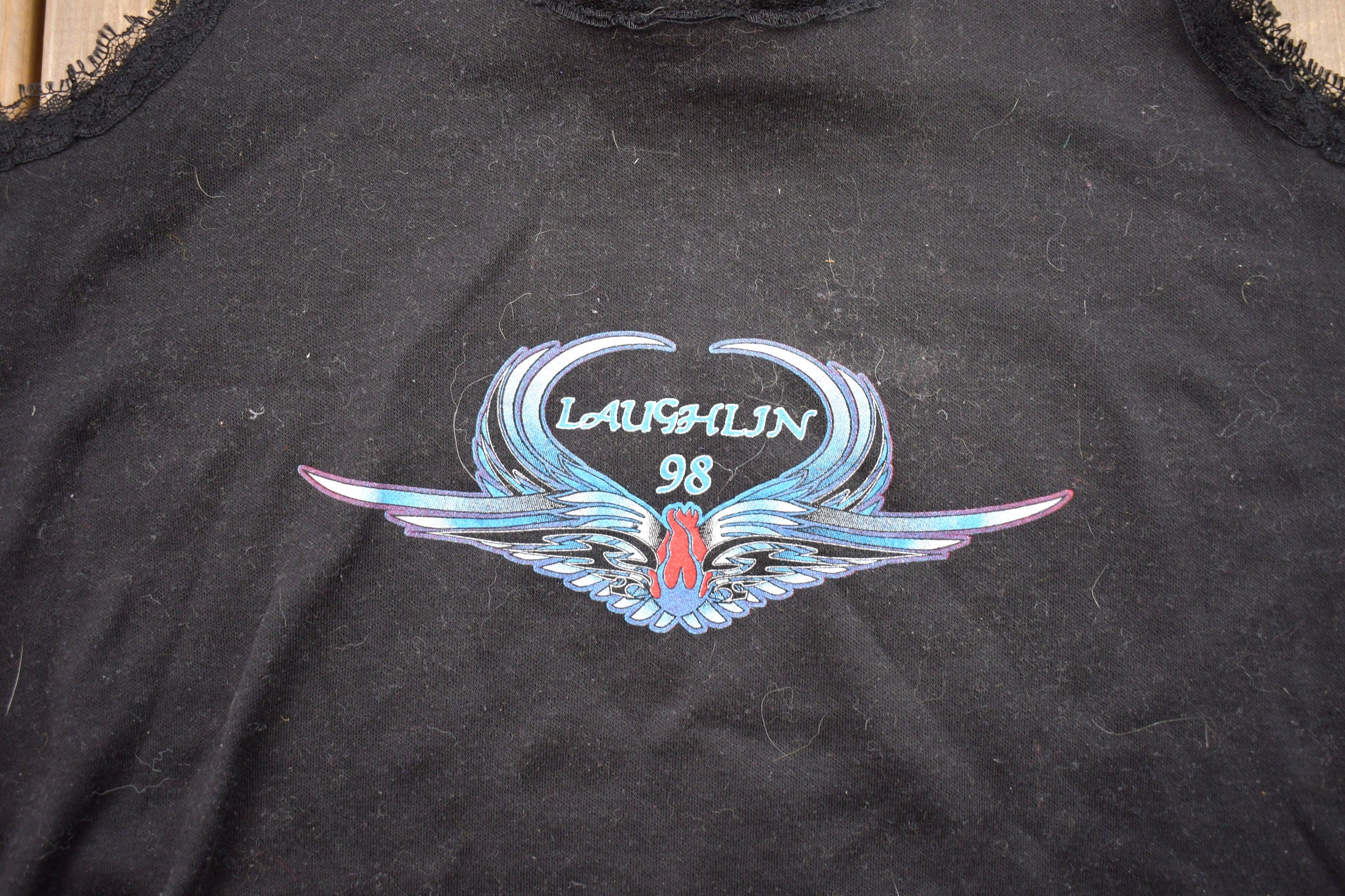 Vintage 1998 Laughlin Spring Run Graphic Tank Top