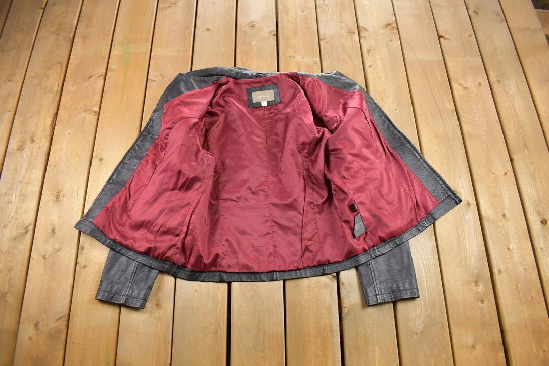 Vintage 1990s Croft & Barrow Leather Jacket