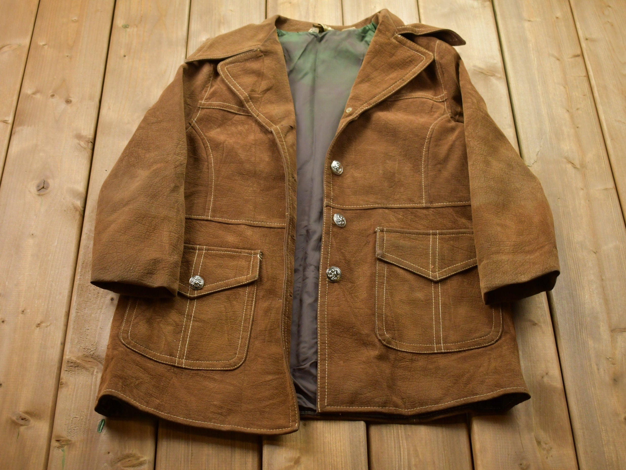Vintage 1980s Kmart Leather Jacket