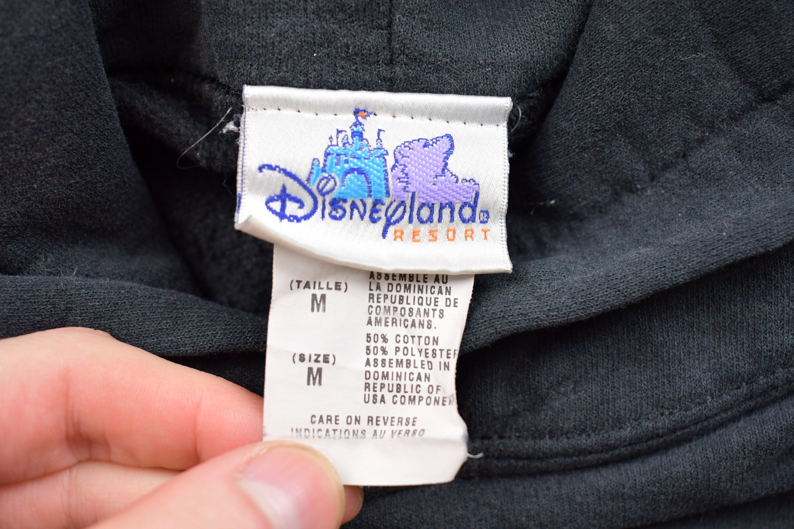 Vintage 1990s Disneyland Resort Grumpi Graphic Hoodie