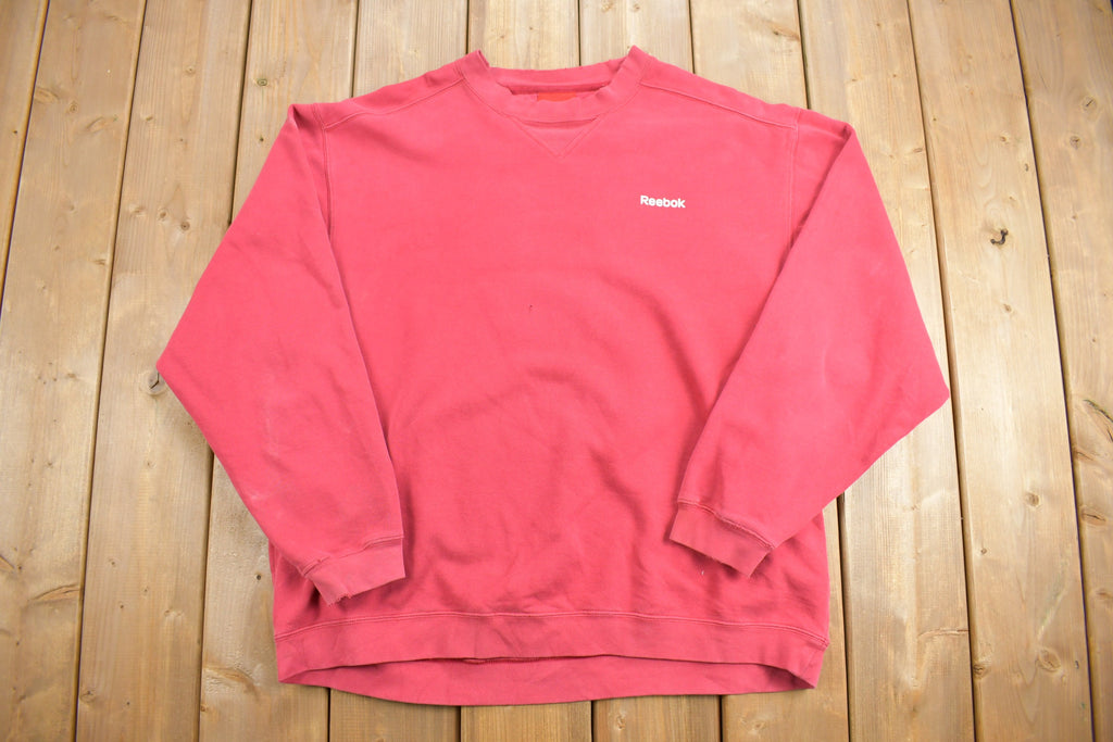 Vintage 1990s Red Reebok Crewneck
