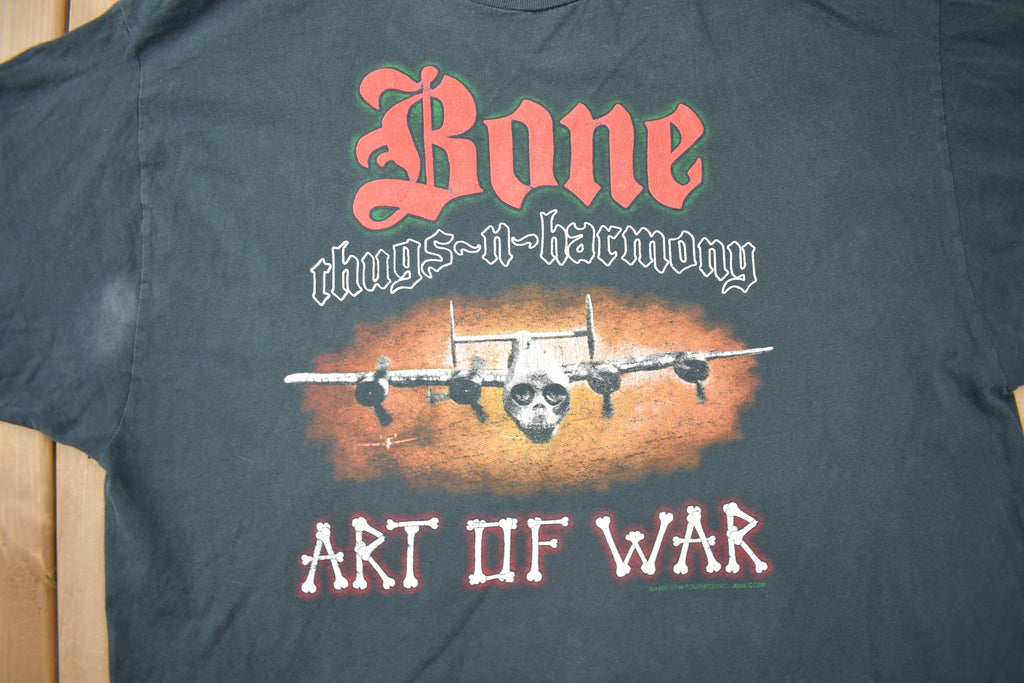 Vintage 1997 Bone Thugs-N-Harmony The Art Of War Tour T Shirt
