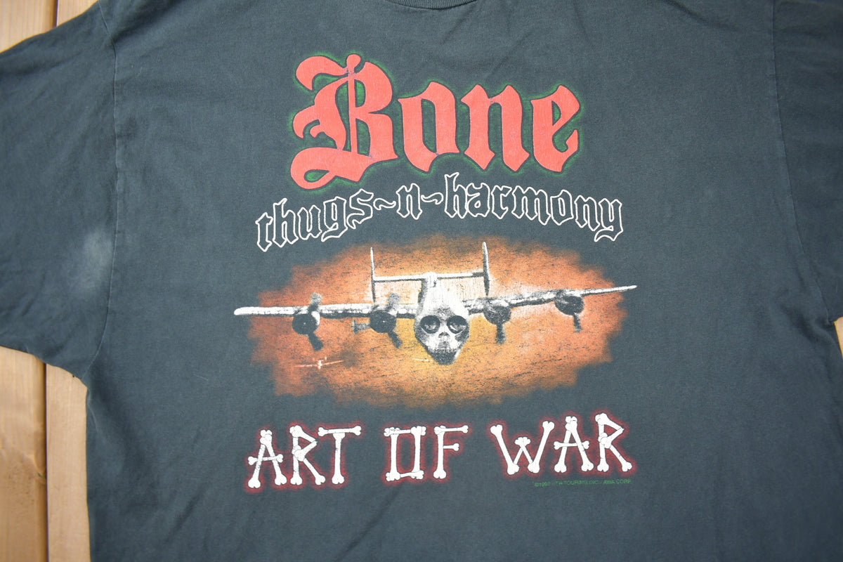 Vintage 1997 Bone Thugs-N-Harmony The Art Of War Tour T Shirt